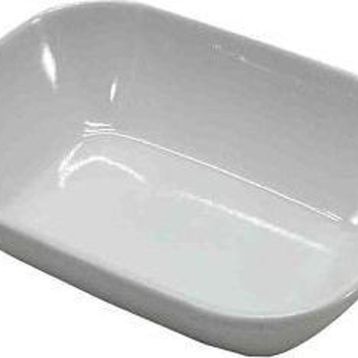 Melamin 030 12 cm Kare Kayık Garnitür Tabak