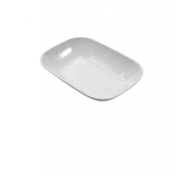 Melamin 031 14 cm Akel Kare Kayık Garnitür Tabak