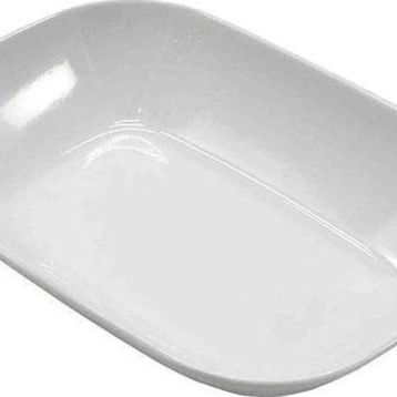 Melamin 031 14 cm Akel Kare Kayık Garnitür Tabak