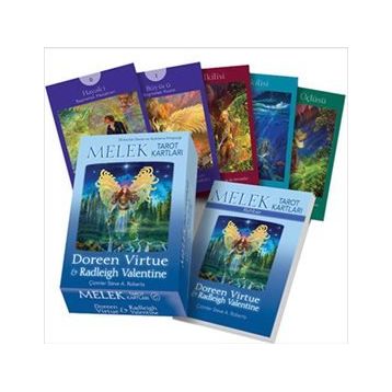 MELEK TAROT KARTLARI 78 KARTLIK DESTE VE AÇIKLAMA KITAPÇIĞI - DOREEN VIRTUE;RADLEIGH VALENTIN