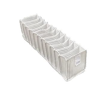 Meleni Home 11 x 41 x 12 cm S 3 Adet 11 Bölmeli Çok Amaçlı Akordiyon Çekmece ve Dolap İçi Düzenleyici