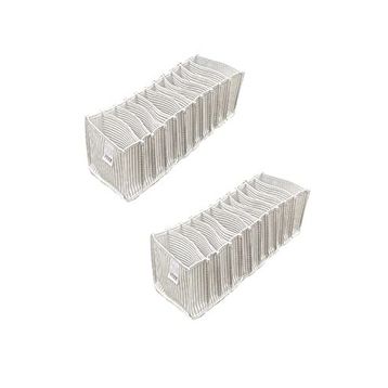 Meleni Home 15 x 43 x 14 cm M 3 Adet 11 Bölmeli Çok Amaçlı Akordiyon Çekmece ve Dolap İçi Düzenleyici