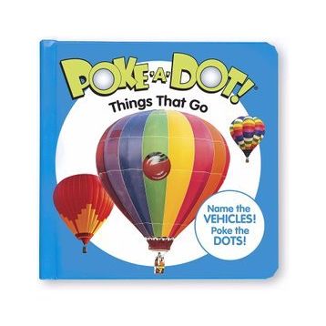 Melissa and Doug Poke-A-Dot İnteraktif Kitap - Things That Go