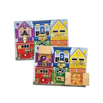Melissa & Doug Ahsap Çilingir Tahtası