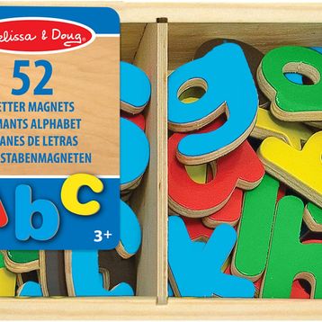 Melissa&Doug 10448 Ahşap Mıknatıslı Harfler