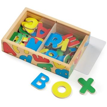 Melissa&Doug Ahşap Mıknatıslı Harfler