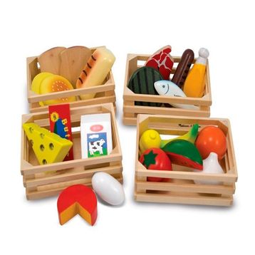 Melissa&Doug MD000271 Ahşap Gıdalarımız