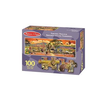 Melissa&Doug MD002873 100 parça Dev Yer Yapbozu - Safari