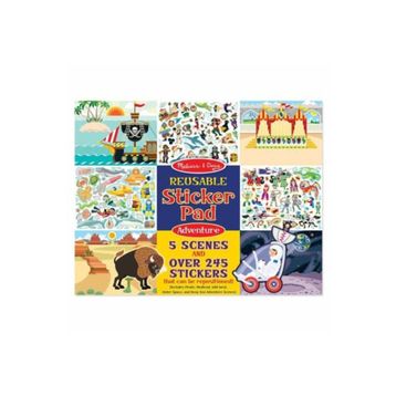 Melissa&Doug MD009115 Tak Çıkar Çıkartma Kitabı - Macera