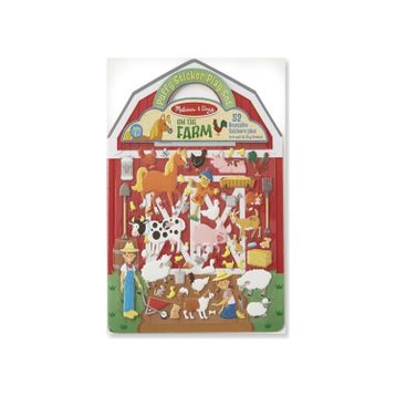 Melissa&Doug MD009408 Çiftlik Kabartmalı Tak Çıkar Çıkartma Seti