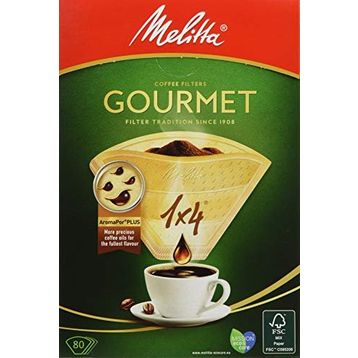 Melitta Beyaz 80 Adet 1x4 Filtre Kahve Kağıdı