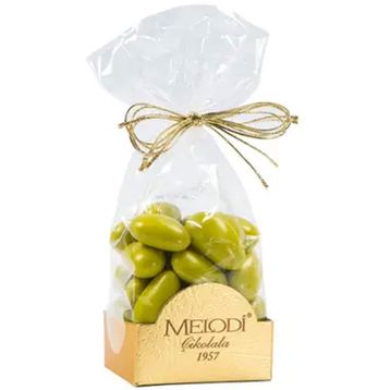 Melodi Yeşil Renkli 500 gr Badem Şekeri