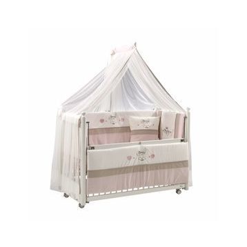 Meltem Smart Mondo Sallanır Ahşap 60x120 cm Beyaz Pretty Anne Yanı Beşik