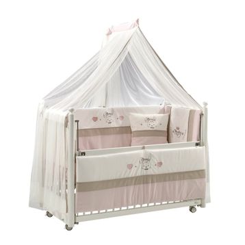 Meltem Smart Mondo Sallanır Ahşap 60x120 cm Beyaz Pretty Anne Yanı Beşik