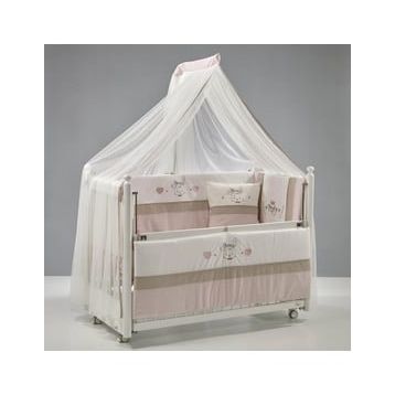 Meltem Smart Mondo Sallanır Ahşap 60x120 cm Beyaz Pretty Anne Yanı Beşik