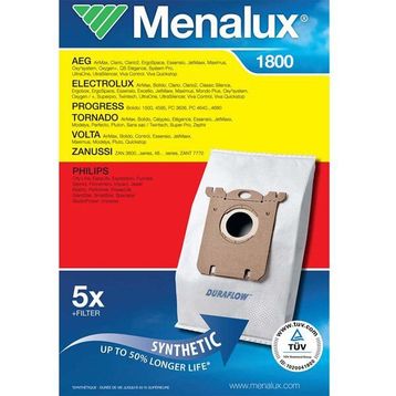 Menalux 1800 Elektrikli Süpürge Torbası
