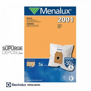 Menalux 2001 Elektrikli Süpürge Torbası