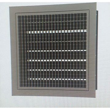 Menfezsan 35 x 35 Çift Sıra Kanatlı Zıt Damperli Menfez
