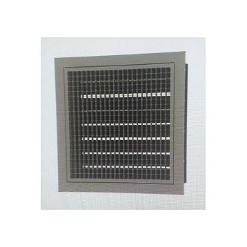 Menfezsan 35 x 35 Çift Sıra Kanatlı Zıt Damperli Menfez
