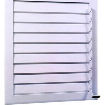 Menfezsan 35 X 35 cm Alüminyum Yüzeysel Hareketli Banyo Wc Havalandırma Menfez