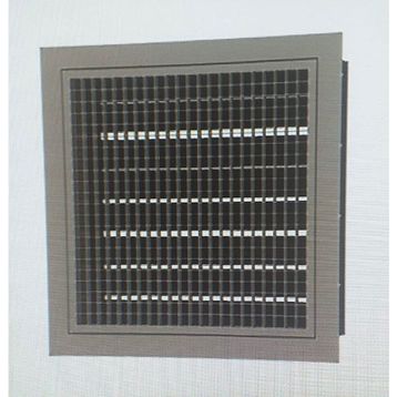 Menfezsan 40 x 40 Çift Sıra Kanatlı Zıt Damperli Menfez
