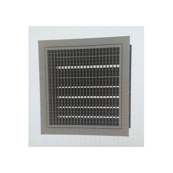Menfezsan 40 x 40 Çift Sıra Kanatlı Zıt Damperli Menfez