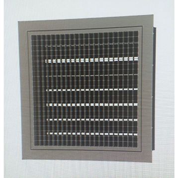 Menfezsan 40 x 40 Çift Sıra Kanatlı Zıt Damperli Menfez