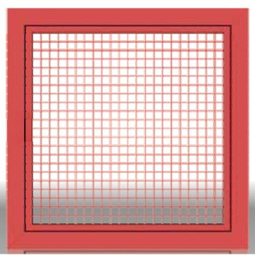 Menfezsan 55 x 55 Alüminyum Kare Petek Menfez