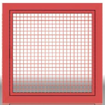 Menfezsan 70 x 70 Alüminyum Kare Petek Menfez