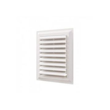 Menfezsan Yüzeysel Hareketli 25X25 cm Plastik Banyo Wc Havalandırma Menfezi
