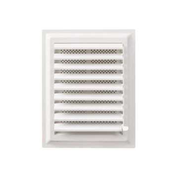 Menfezsan Yüzeysel Hareketli 25X25 cm Plastik Banyo Wc Havalandırma Menfezi