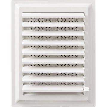 Menfezsan Yüzeysel Hareketli Panjur 45 X 25 cm Menfez Plastik Banyo Wc Havalandırma Menfezi