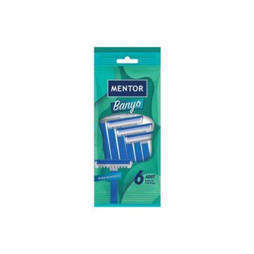 Mentor Banyo 6'lı Tıraş Bıçağı