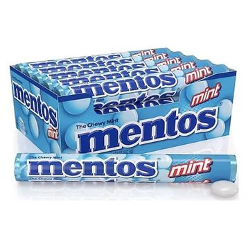 Mentos 37,5 gr Naneli Şeker Çiğnenen Draje (20 adet)
