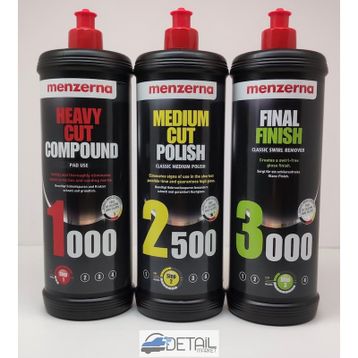 Menzerna 1000-2500-3000 1 lt Pasta Seti