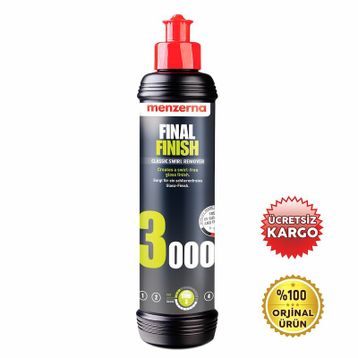 Menzerna 3000 250 ml Final Finish Hare Giderici Cila