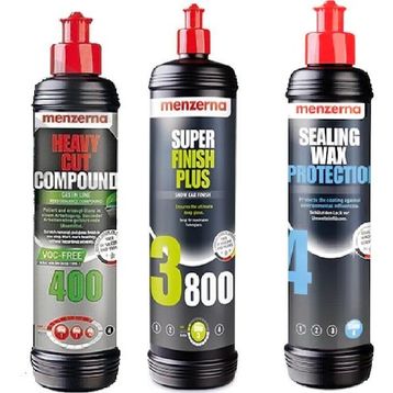 Menzerna 400 3800 250 ml Boya Koruma Seti