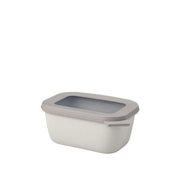 Mepal Multi Bowl Cirqula 750 ml Nordic White Dikdörtgen Saklama Kabı