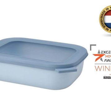 Mepal Multi Bowl Cirqula Rectangular 1000 ml Saklama Kabı