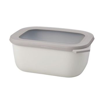 Mepal Multi Bowl Cirqula Rectangular 1500 ml Beyaz Saklama Kabı
