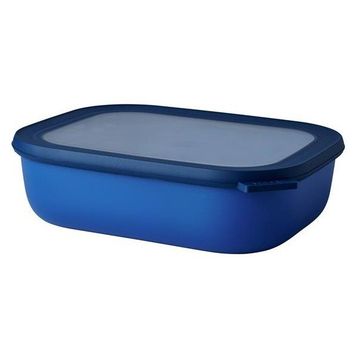 Mepal Multi Bowl Cirqula Rectangular 2000 ml Mavi Saklama Kabı