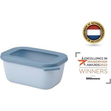 Mepal Multi Bowl Cirqula Rectangular 750 ml Mavi Yemek Kabı