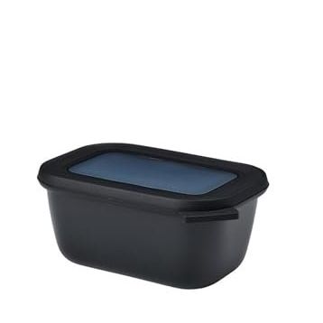 Mepal Multi Bowl Cirqula Rectangular 750 ml Siyah Saklama Kabı