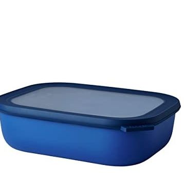 Mepal Multi Bowl Cirqula Rectangular Canlı Mavi 2000 ml Saklama Kabı