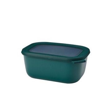 Mepal Multi Bowl Cirqula Rectangular Nordic White Gri 1500 ml Saklama Kabı