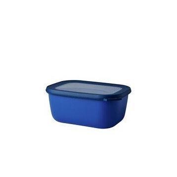 Mepal Multi Bowl Cirqula Rectangular Nordic White Gri 1500 ml Saklama Kabı