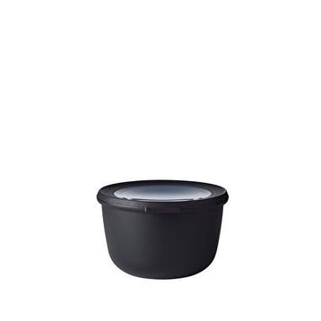 Mepal Multi Bowl Cirqula Round 1000 ml Siyah Saklama Kabı