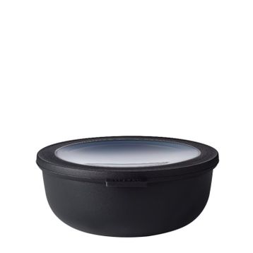 Mepal Multi Bowl Cirqula Round Black 1250 ML Saklama Kabı