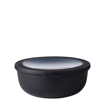 Mepal Multi Bowl Cirqula Round Black 1250 ML Saklama Kabı