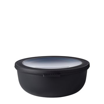 Mepal Multi Bowl Cirqula Round Black 1250 ML Saklama Kabı